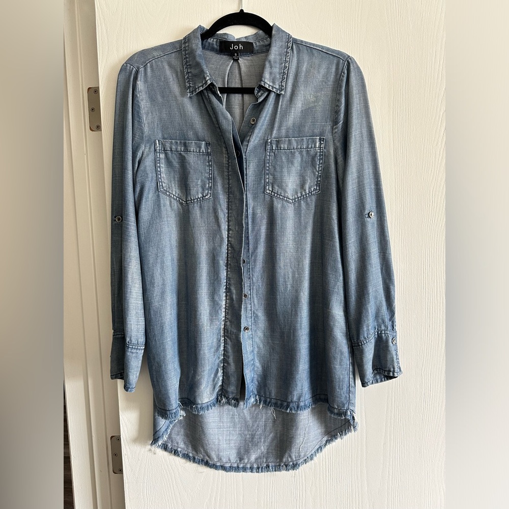 Soft jean shirt